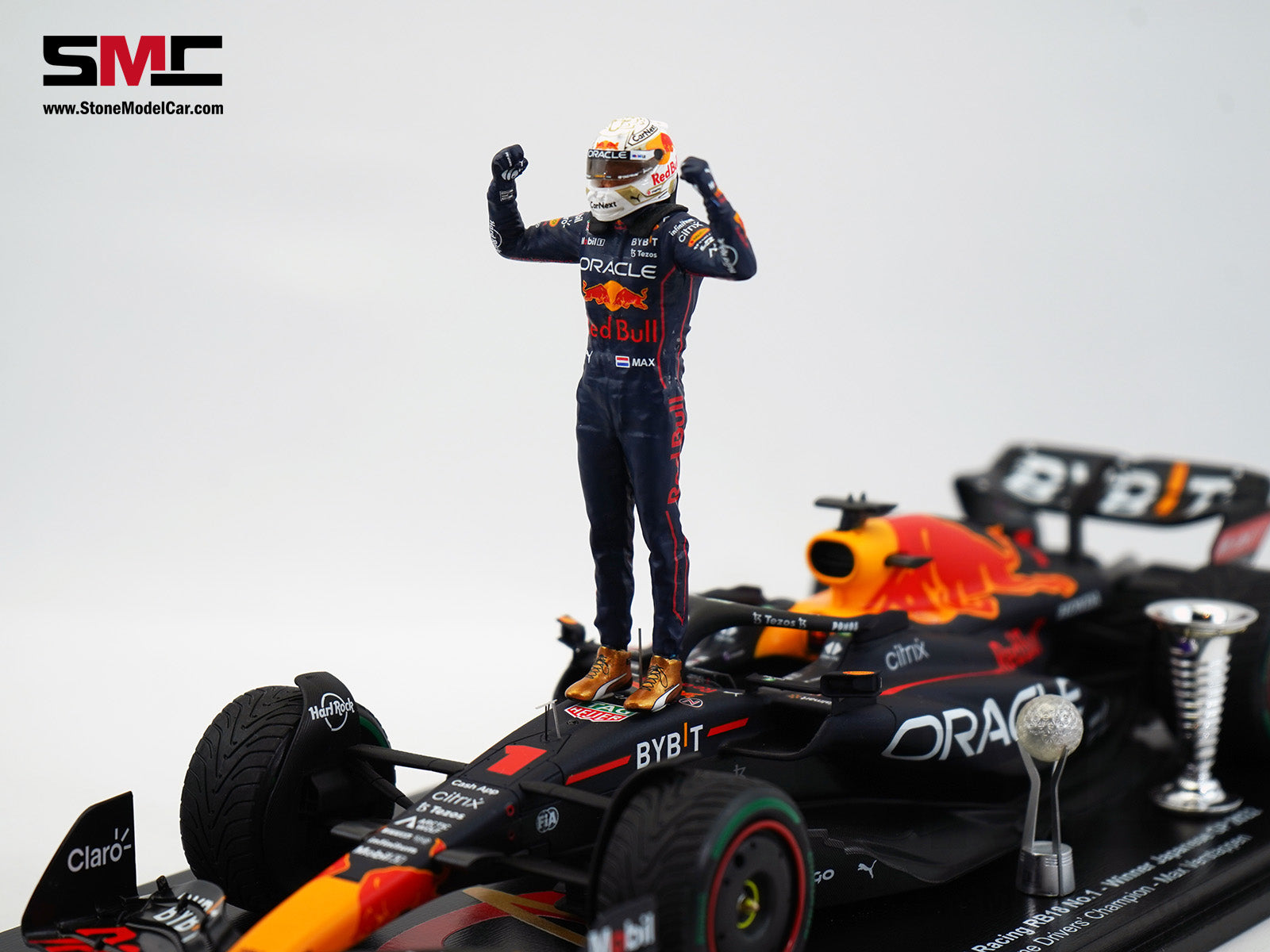2022 World Champion #1 Max Verstappen Red Bull F1 RB18 Winner