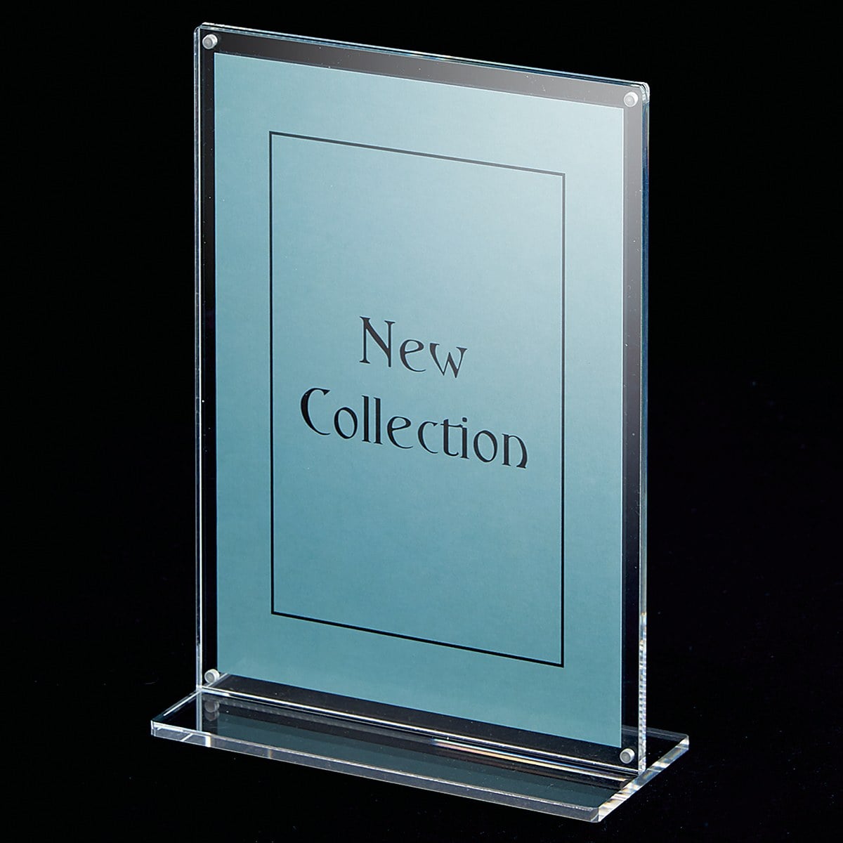 アクリルT型マグネットサインホルダー A6
