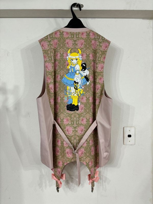 KIDILL - 【25SS】ガーター ジレ ロリータ ガール アートワーク バイ