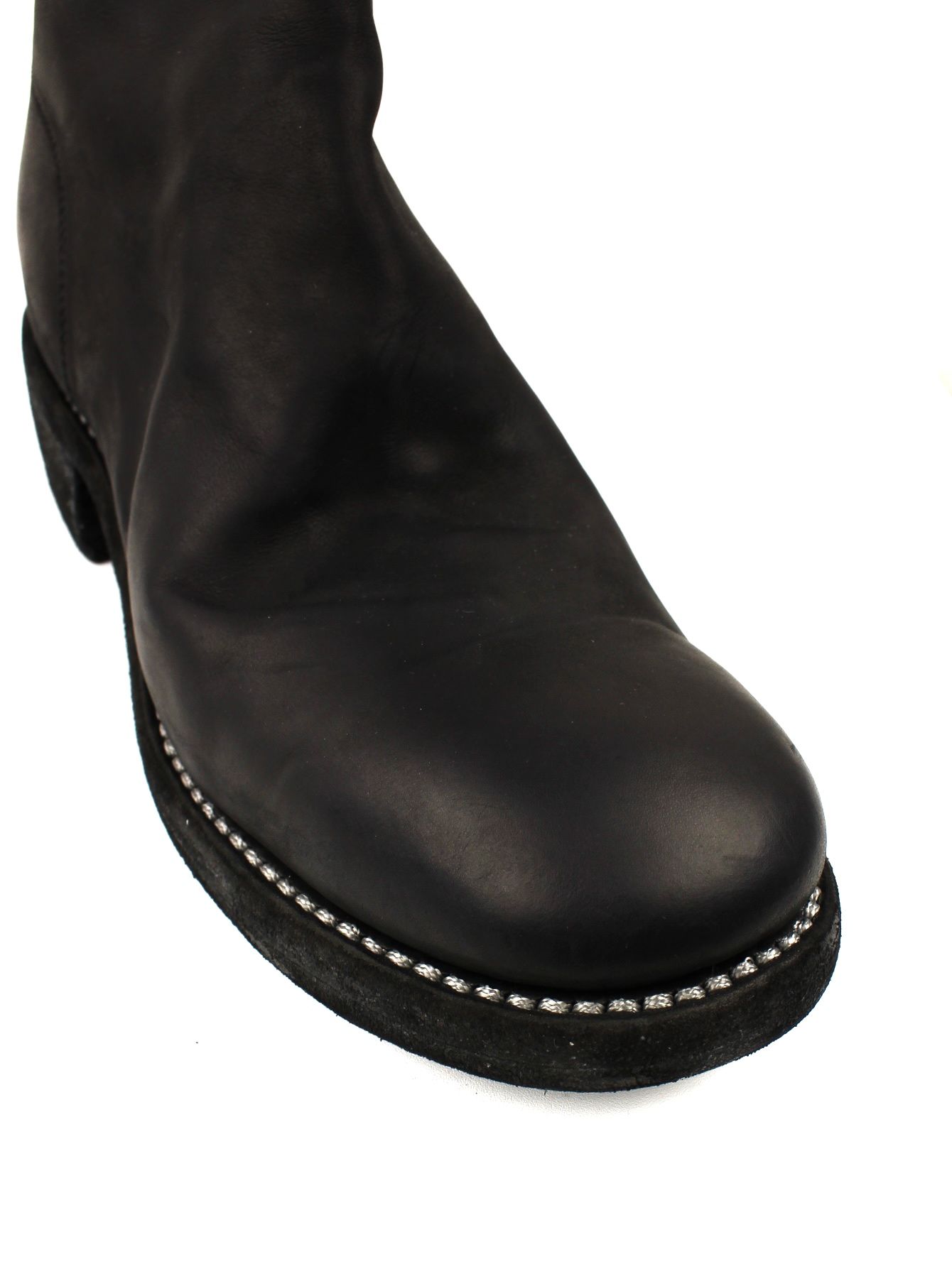 GUIDI - 【788Z】子牛革 バックジップ ベビーカーフレザー ミドル