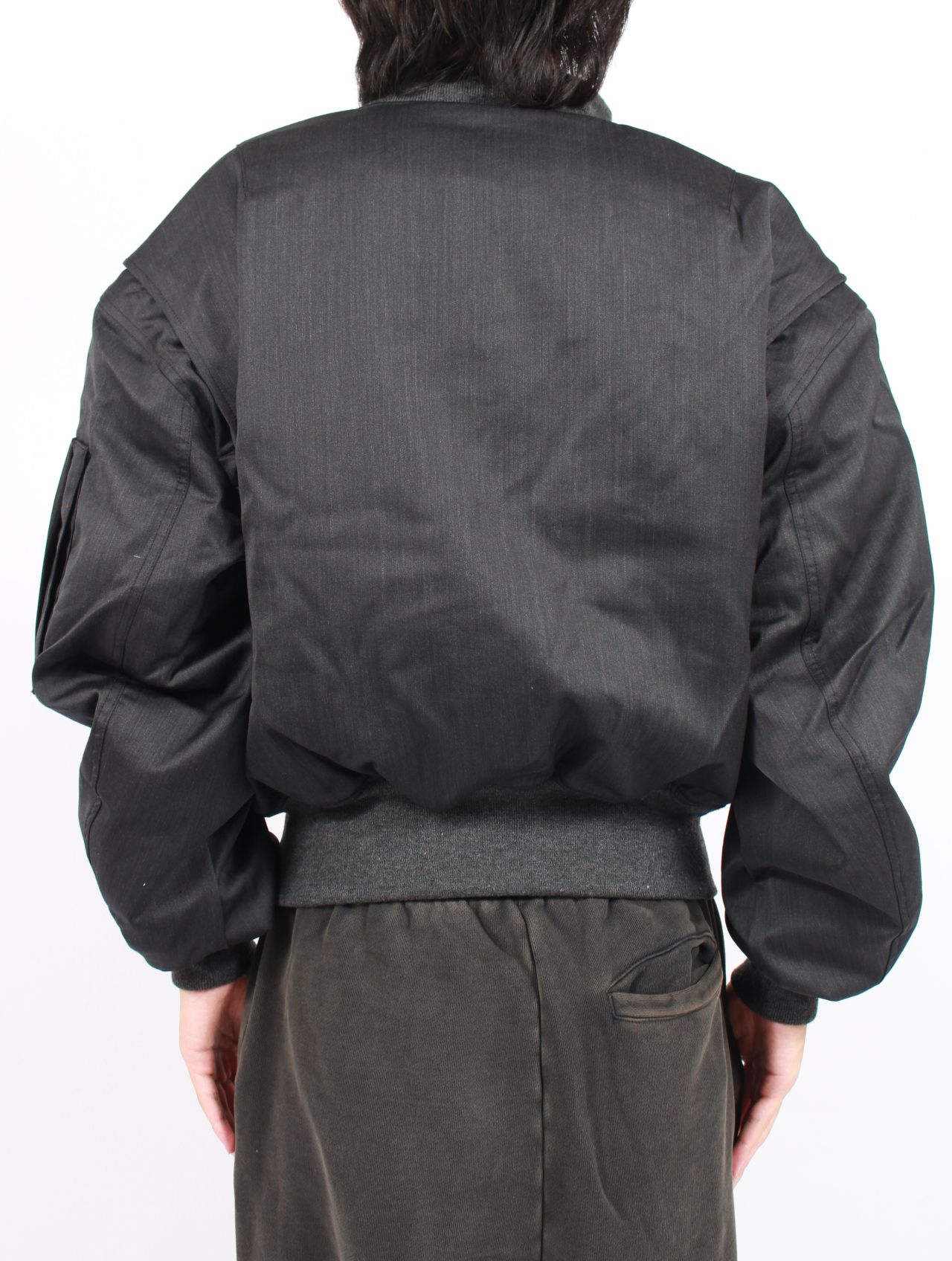 entire studios - 【25AW】クロップド ボンバージャケット / CROPPED