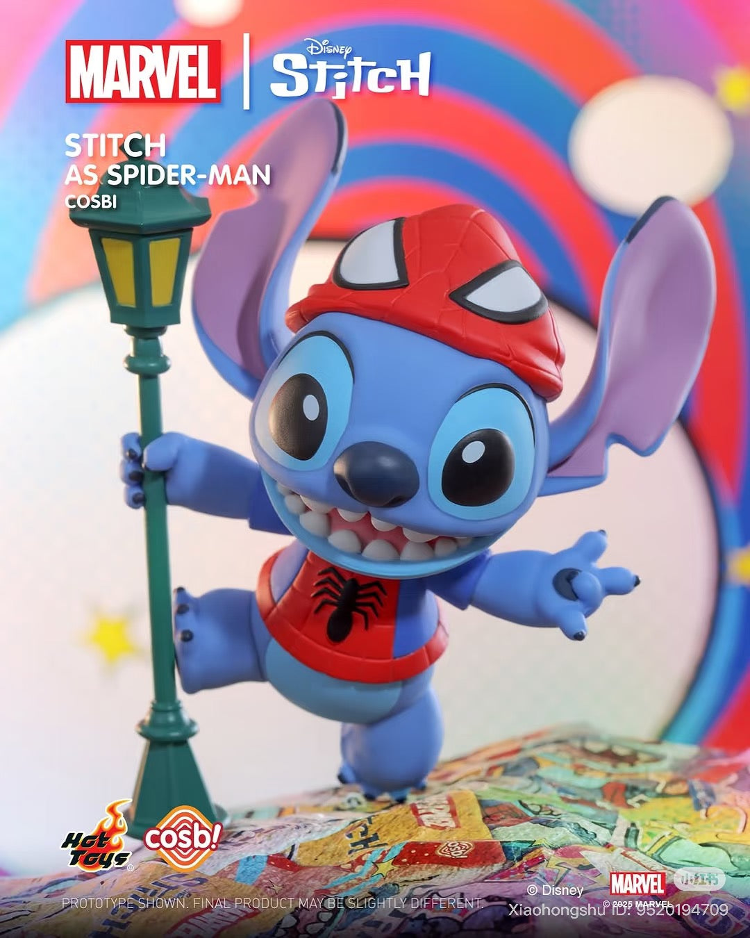 cosbi MARVEL STITCH BOX 未開封 シュリンク付 公式正規品 Hot Toy
