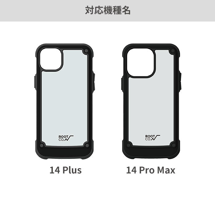 iPhone 14 Plus/14 Pro Max専用]ROOT CO. GRAVITY Shock Resist Tough