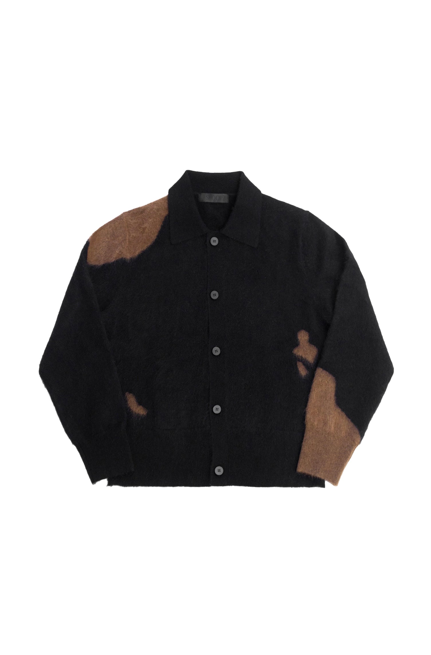 STRONG×SHOOP MOHAIR SHIRT BLACK