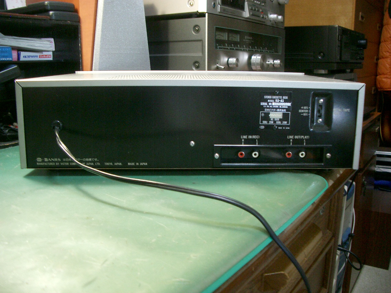 Victor カセットデッキ KD-A5の修理