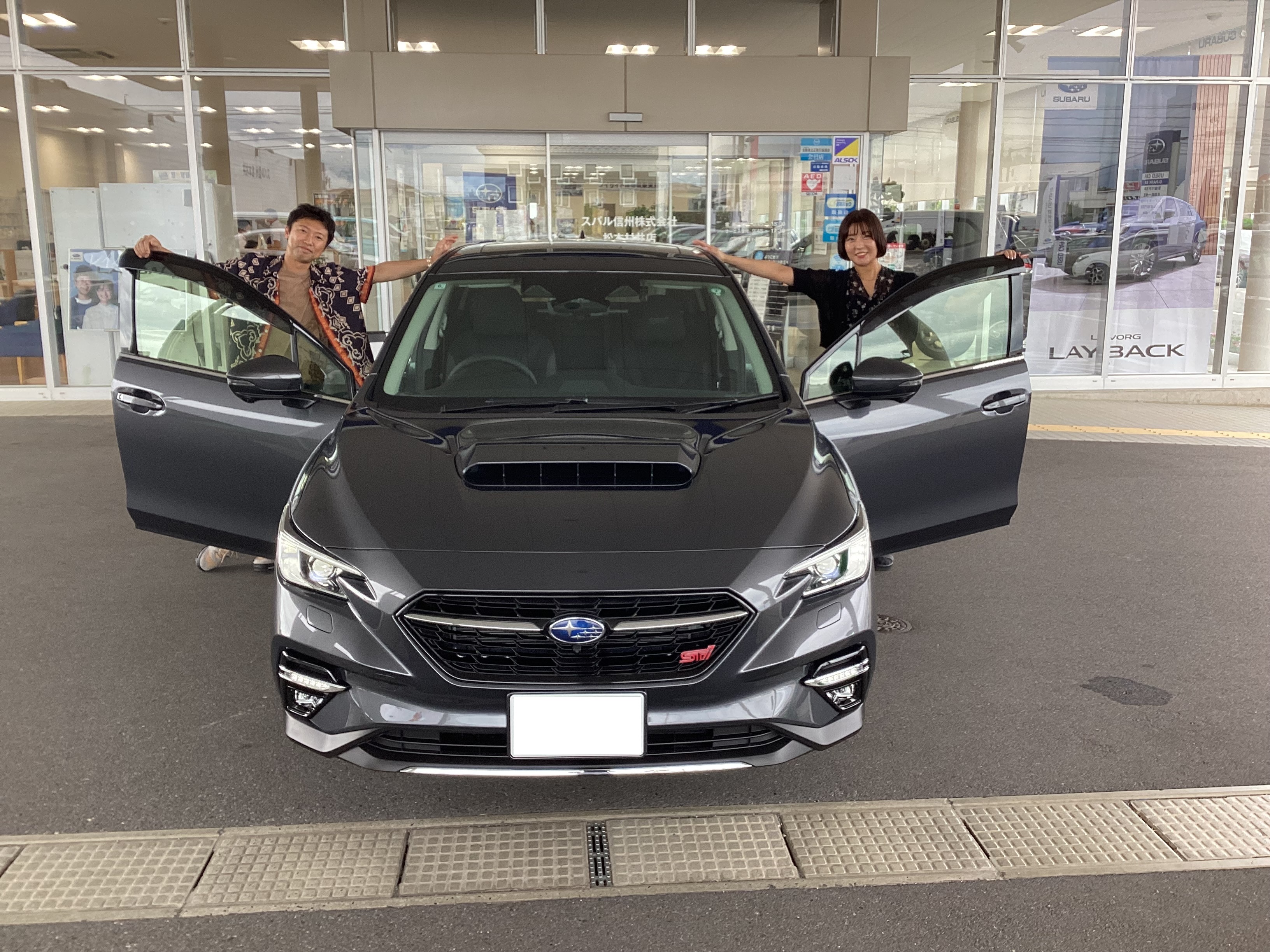 T様 レヴォーグ STI Sport EX Black Interior Selection マグネタイト