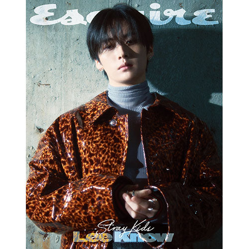 ESQUIRE KOREA 2025.08 - STRAY KIDS LEE KNOW COVER – SubK Shop
