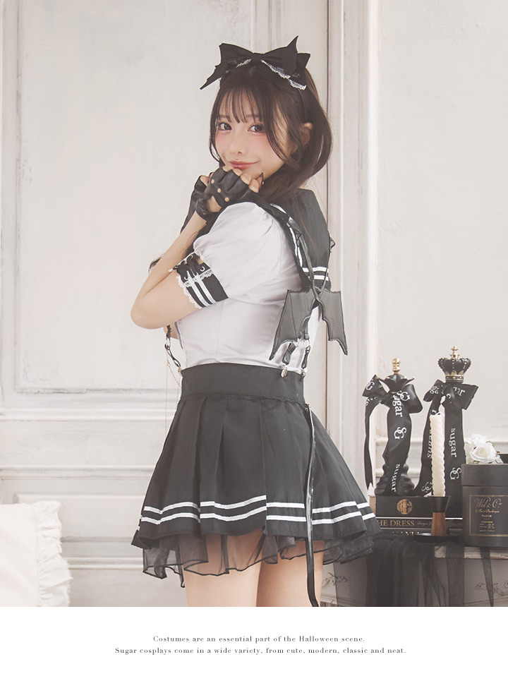 即日発送】【ハロウィン】スイートデビルスクールガール【Malymoon