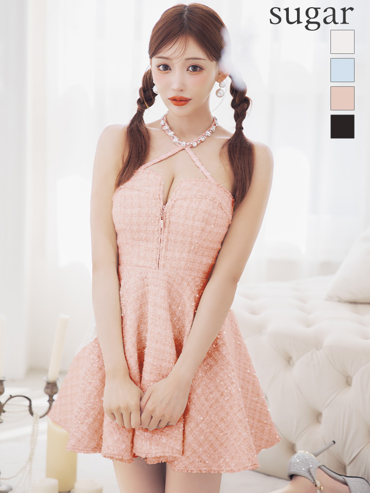 XSサイズあり【ROBE de FLEURS/ローブドフルール】ビジュー