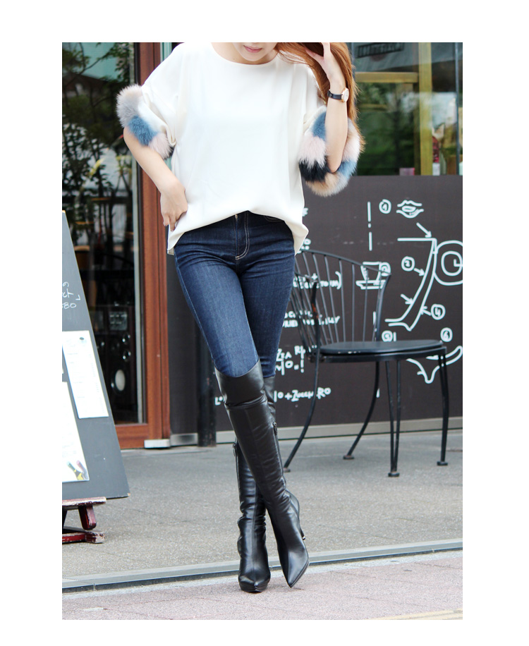 COMEX】 2color/ 12cmヒール/ ニーハイブーツ/ ブーツ/ ピンヒール