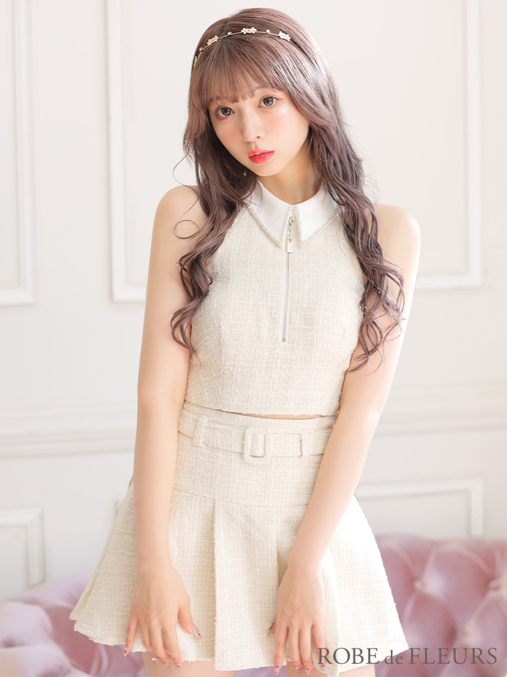 訳あり商品】※背中ほつれ有り【ROBE de FLEURS/ローブドフルール