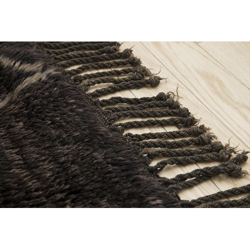 スギカウ / ヴィンテージラグ ブラックミックス モロッコ