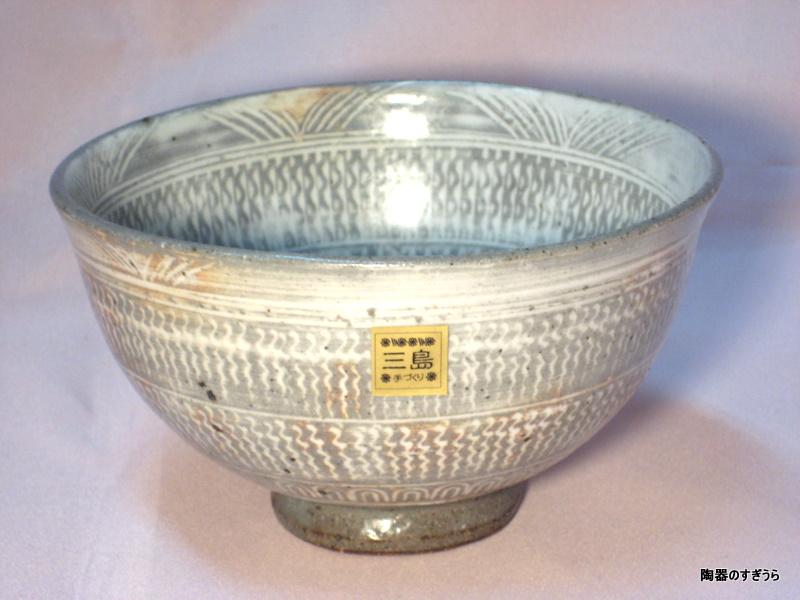 大房氏作 三嶋暦手抹茶茶碗 | 今日の三島手・三島茶碗・三嶋暦