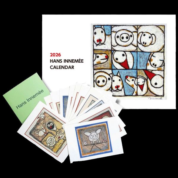 ハンス・イヌメ スペシャルセット《カレンダー×ポストカード》※12月25