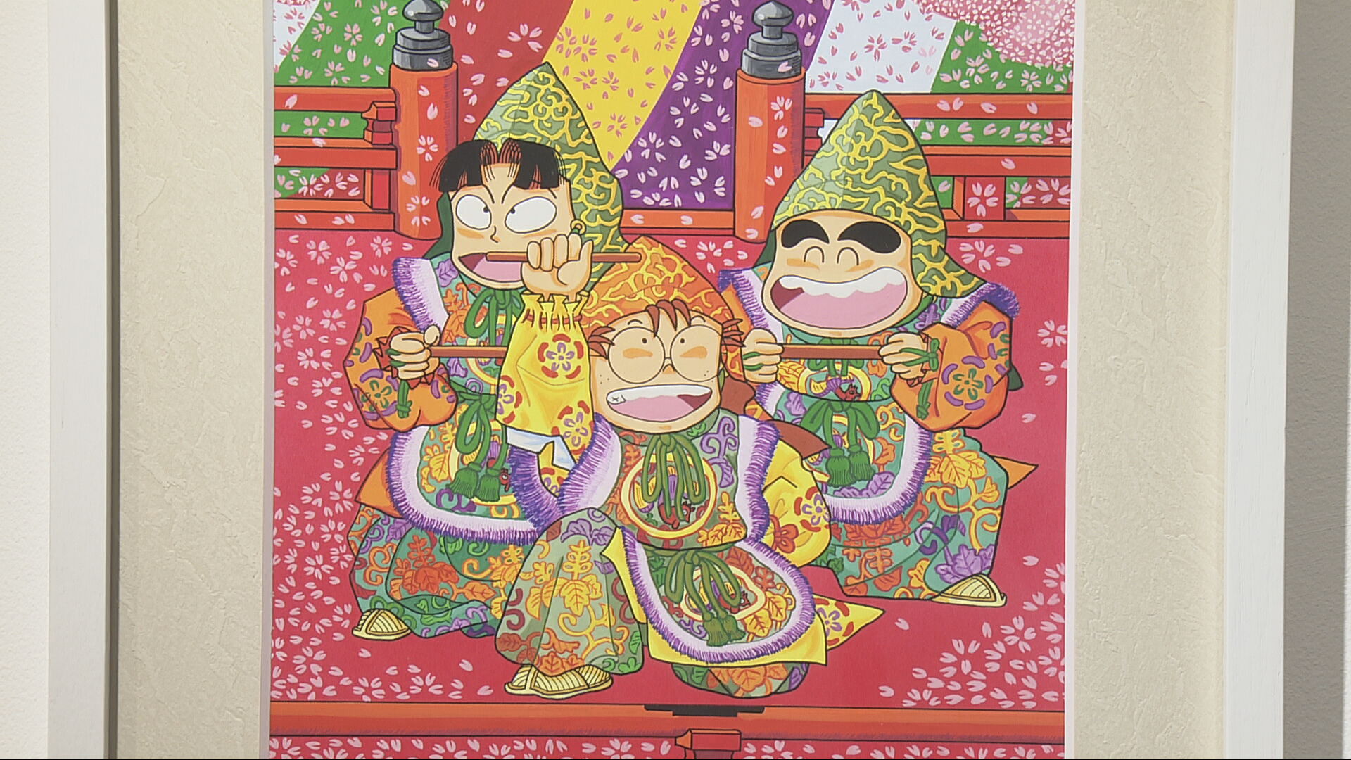 忍たま乱太郎」の原作者・尼子騒兵衛さんの色彩豊かな原画展 尼崎