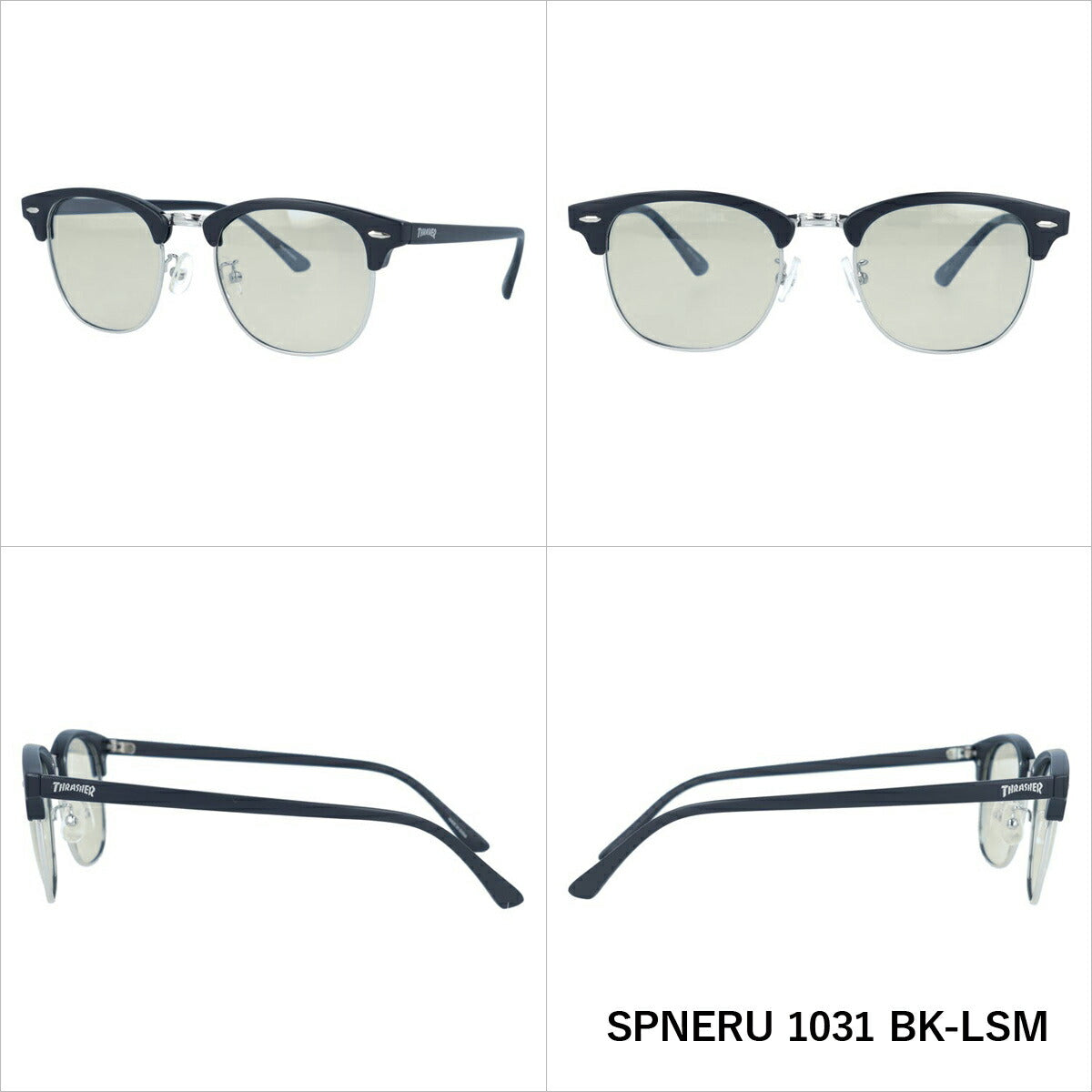 スラッシャー 偏光 サングラス カラーレンズ メンズ レディース UV