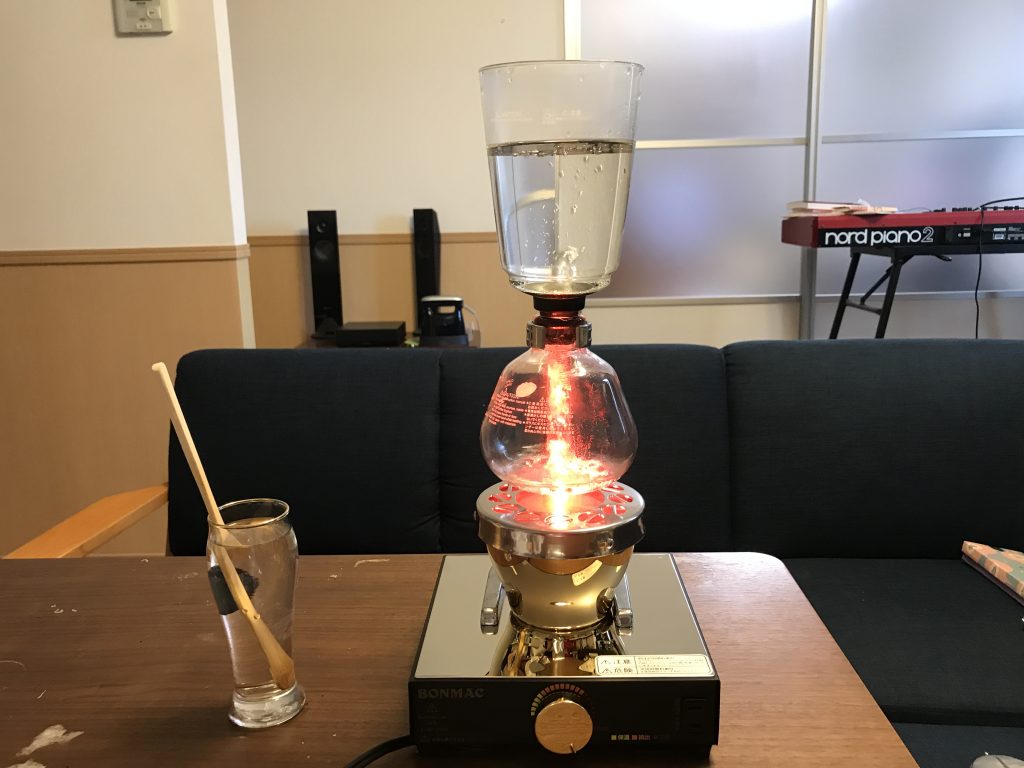 サイフォンコーヒー用ビームヒーターBMBH-350Nを使ってみた！オール