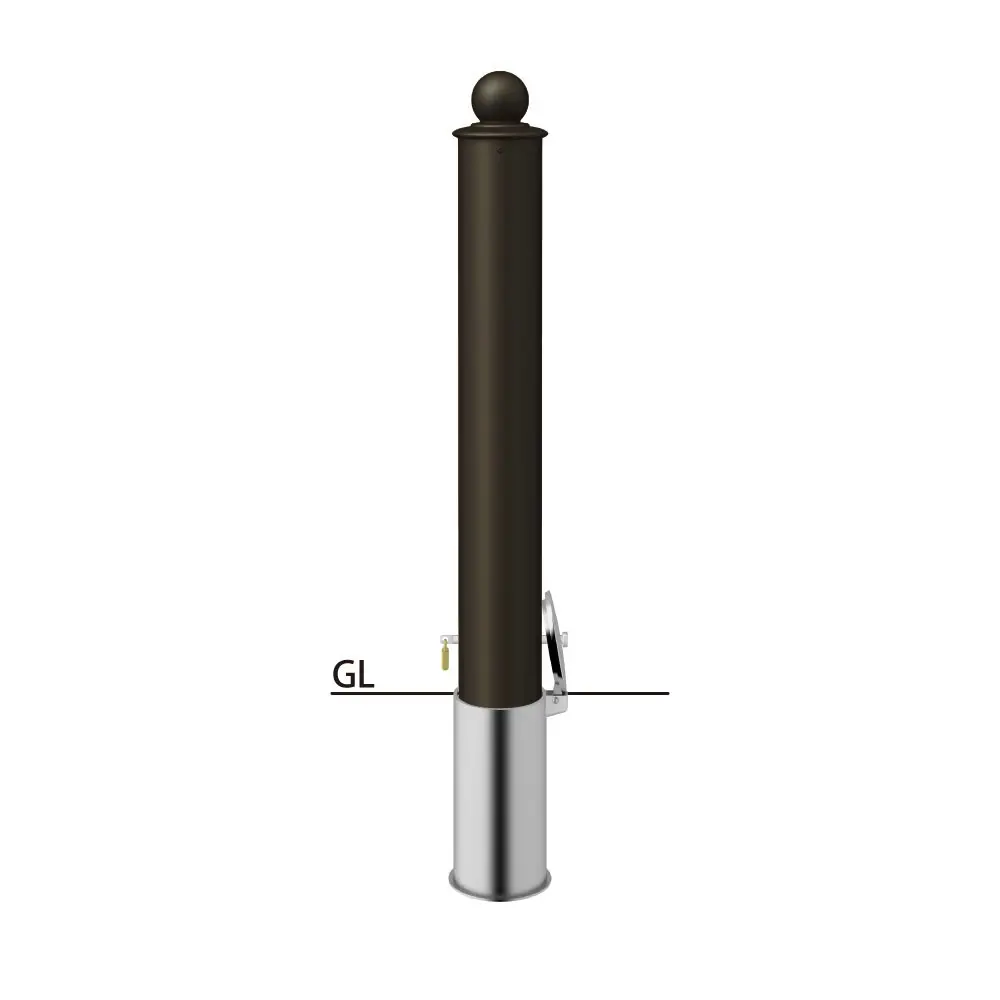 ボラード V-F360SK｜車止めや旗ポール等の製造販売なら株式会社サンポール