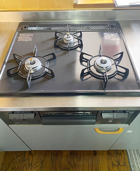 工事費込み】ノーリツ ビルトインガスコンロ『メタルトップ』[天板幅