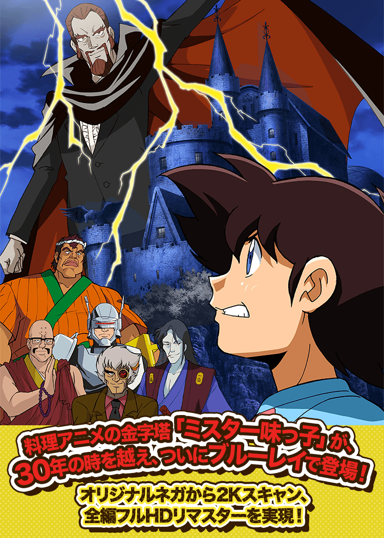 アニメ『ミスター味っ子』公式サイト