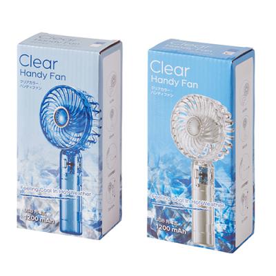 暑い季節に涼しさを感じる見た目で、 派手すぎないクリアカラーの