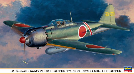 Mitsubishi A6M5 Zero Fighter Type 52 302FG Night Fighter - Limited