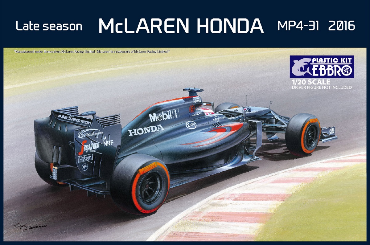 McLAREN HONDA MP4-31 Late season version EBBRO 20020