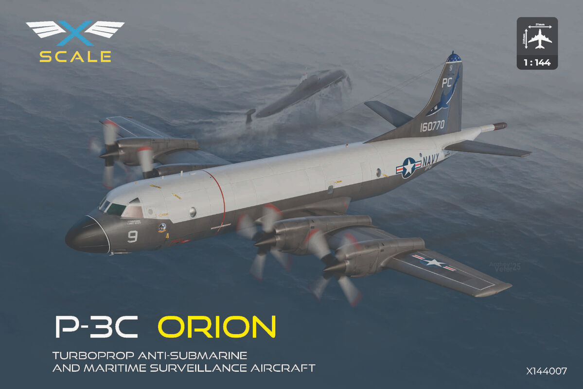 P-3C Orion - Turboprop Anti-Submarine And Maritime Surveillance