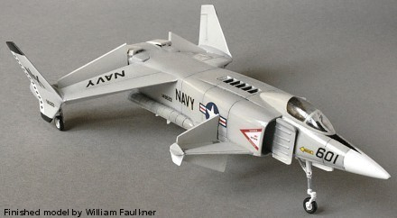 Rockwell International XFV-12A - Naval VTOL fighter on alternative