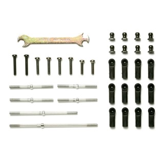 アルミサーボマウントセット DT02用 [TADT-002BU] - スーパーラジコン