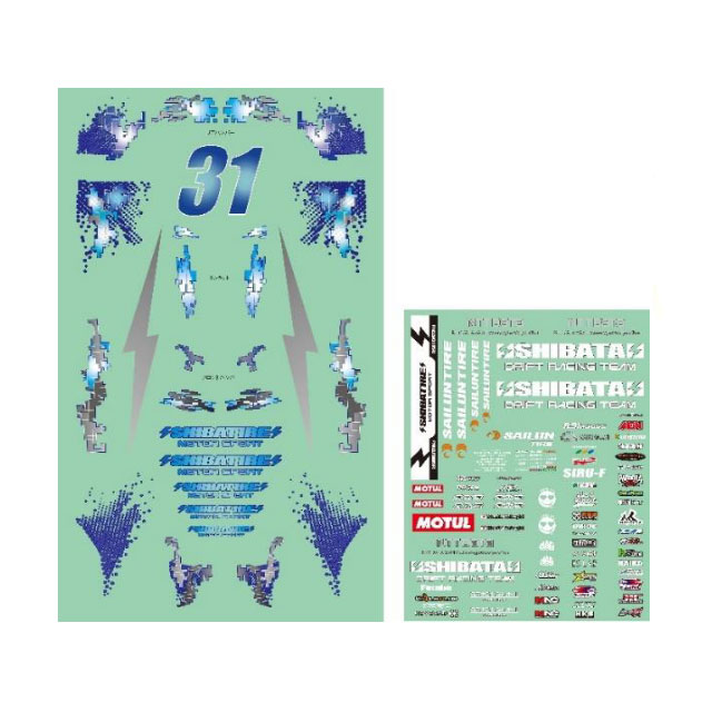 SHIBATA GR86 Sticker set 2022ver. [R31W433] - スーパーラジコン