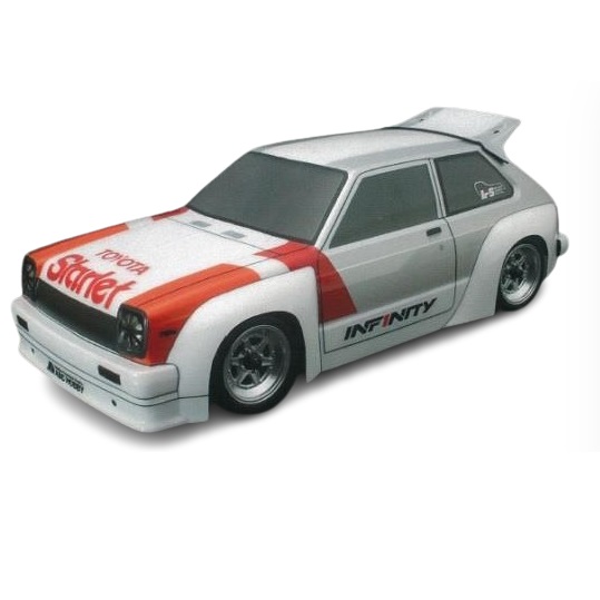 ABCホビー スターレットKP61 Mシャーシ用ボディ ABCホビー