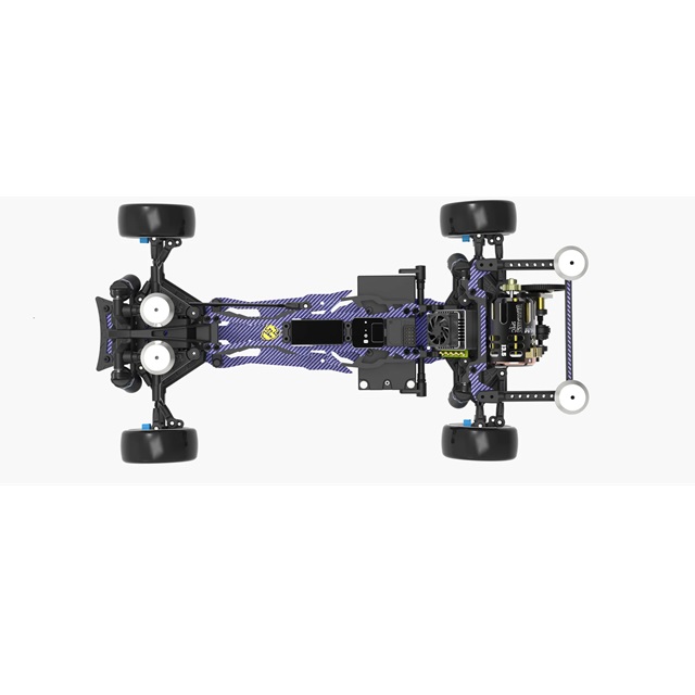 SAKURA D6SPORT ドリフトキット(カーボンVer.ブルー) [KIT-SAKURAD6GA