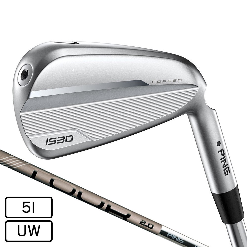 ピン（PING）（メンズ）i530 アイアン(UW、ロフト46度)PING TOUR 2.0
