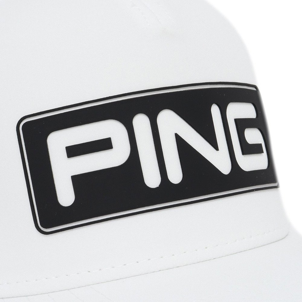 ピン（PING）（メンズ）ゴルフ 撥水 ツアーキャップ HW-T2501 WH 38205