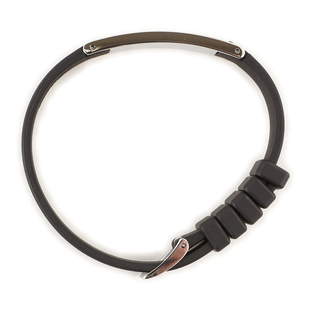 セブ（SEV）（メンズ、レディース）SEVラインブレスレット2 BK