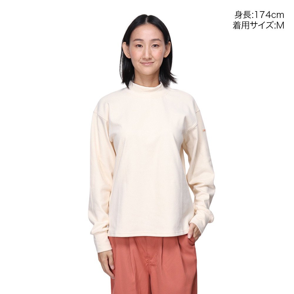 クリフメイヤー（KRIFF MAYER）（レディース）長袖Tシャツ モック