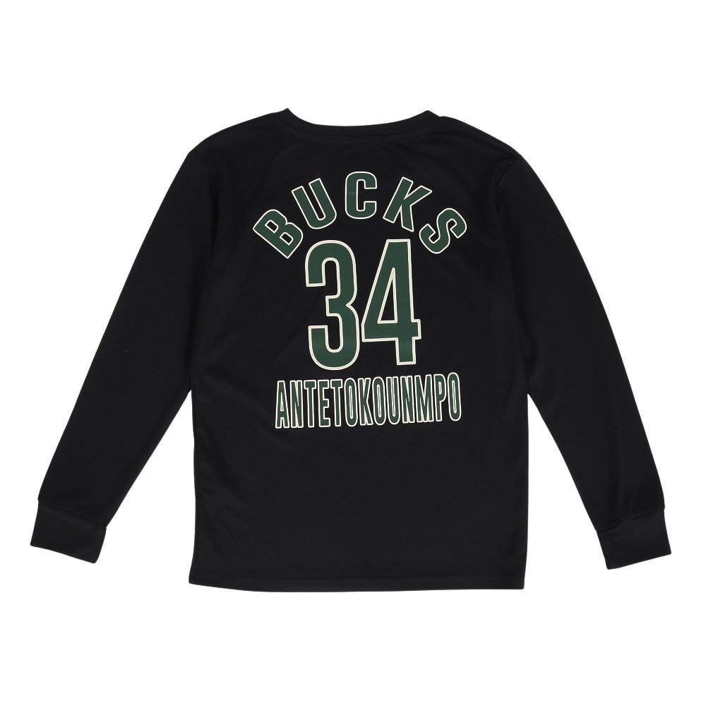 エヌビーエー（NBA）（キッズ）バスケットボールウェア 長袖Tシャツ