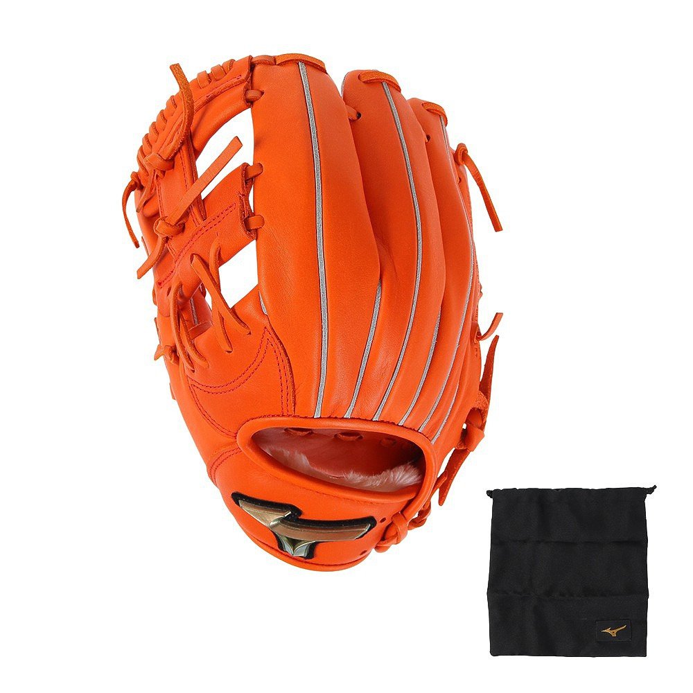 ミズノ 内野手用軟式グラブ オレンジ - 【公式】 スーパースポーツゼビオ