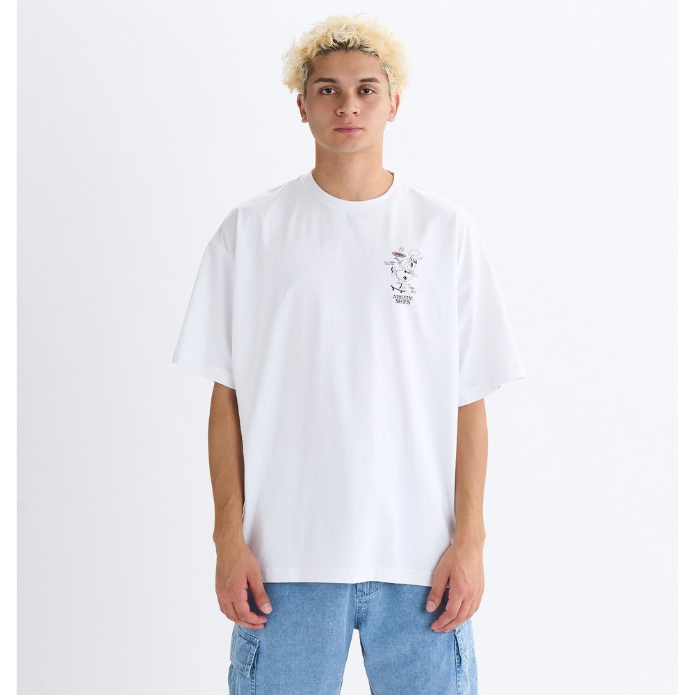 ディーシーシューズ（DC SHOES）（メンズ）NON-SLIP メッセージ半袖T