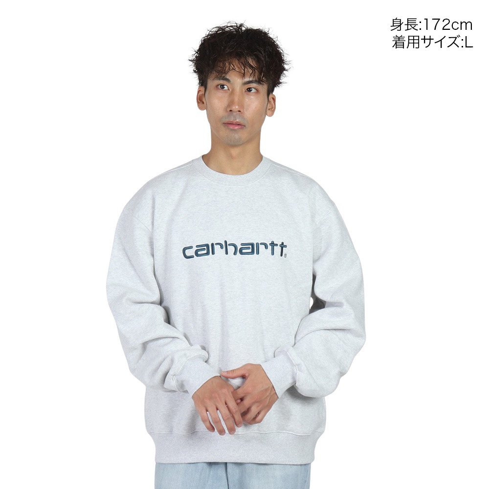 カーハート（CARHARTT）（メンズ）スウェットシャツ I0305462IMXX24FW