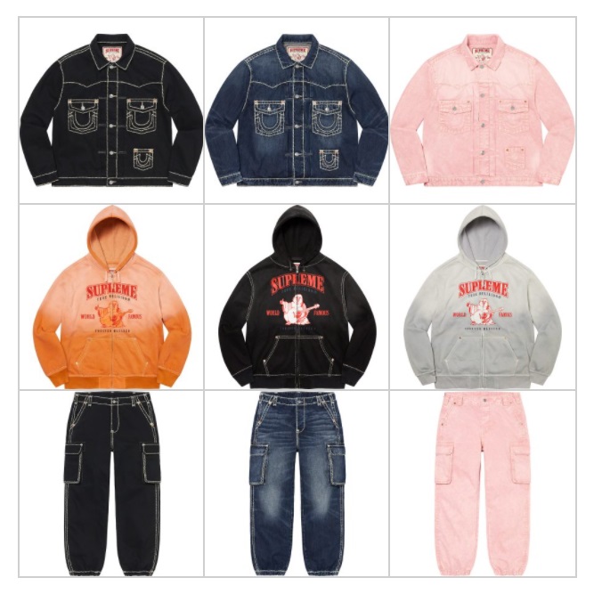 アイテムギャラリー】トゥルー・レリジョン Supreme®/True Religion