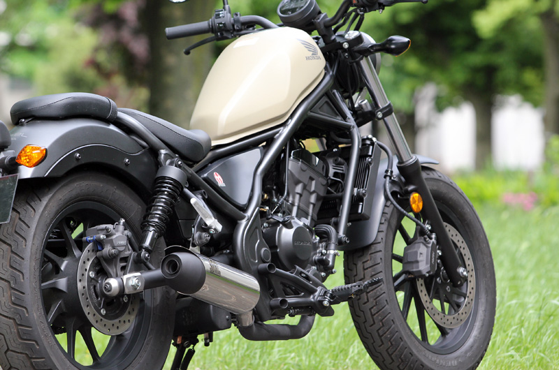 マフラーパイプ ホンダ(HONDA)/レブル250（2BK-MC49）POWERBOX ｜SP忠男