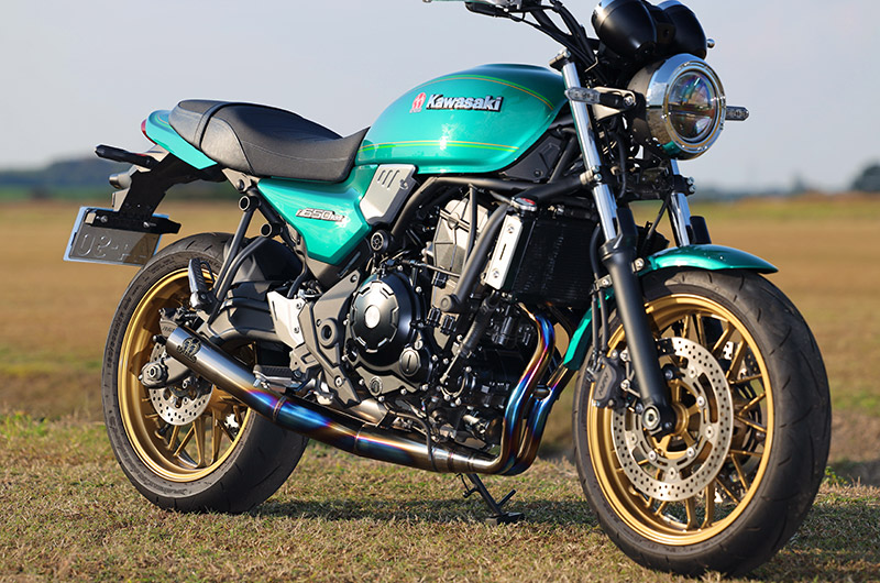 Kawasaki Z650RS (8BL-ER650M) POWERBOX FULL 2in1チタンブルー| SP