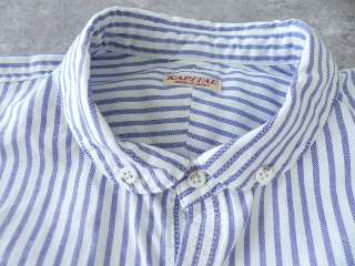 KAPITAL(キャピタル) OXストライプボタンダウンジャイアントシャツ(EK