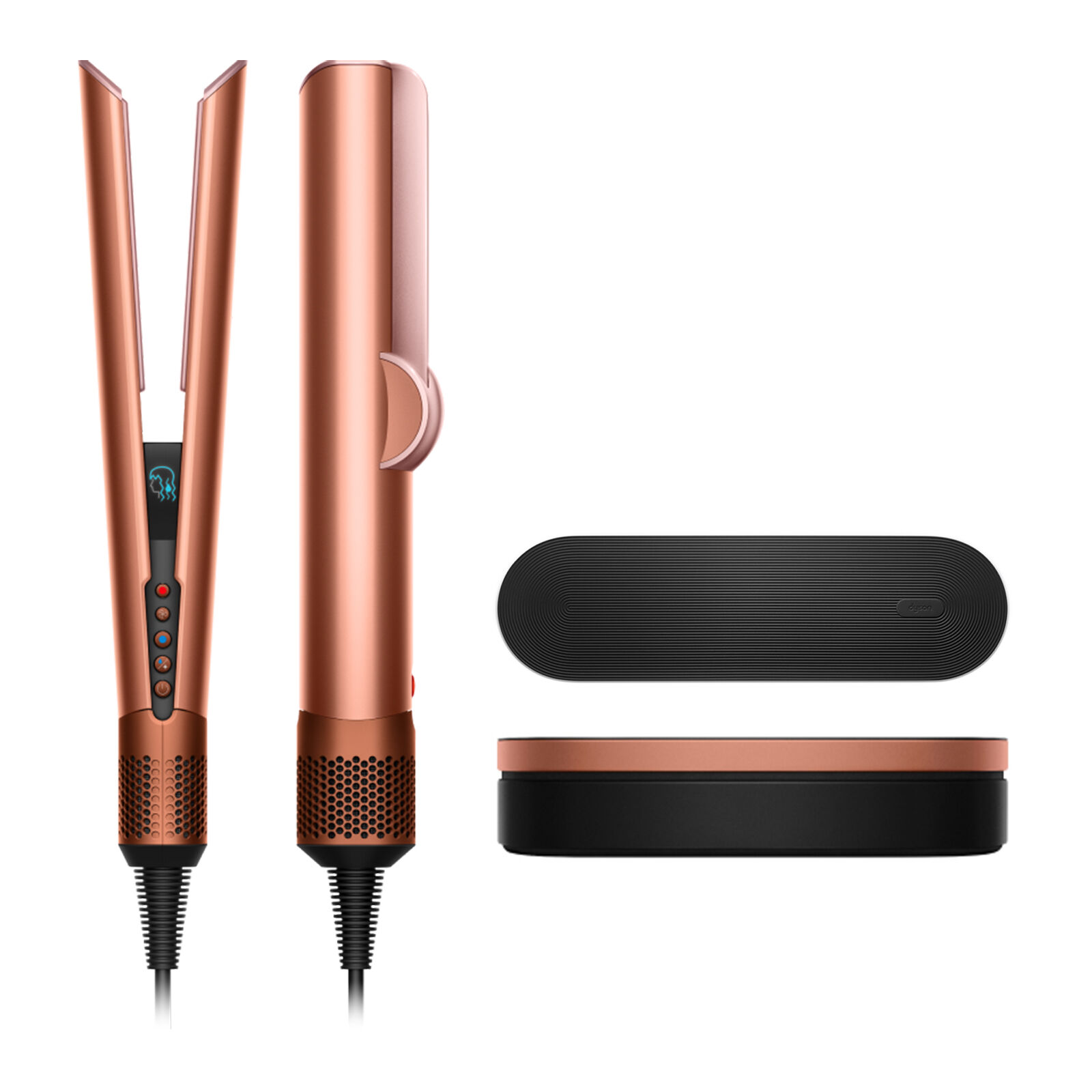 Dyson Airstrait™ Dryer and Straightener- Amber Silk | Space NK