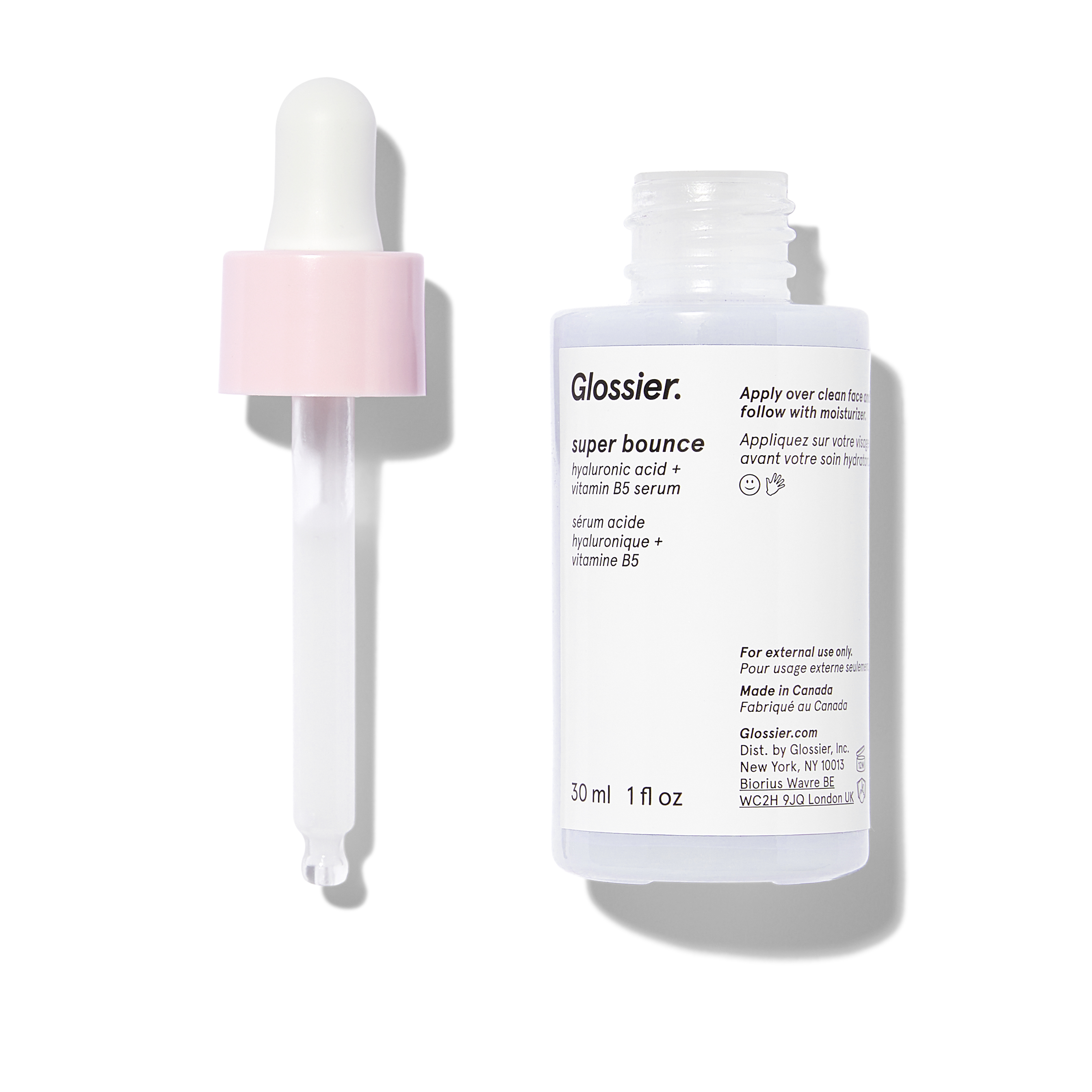 Glossier Super Bounce Hyaluronic Acid + Vitamin B5 Hydrating Face