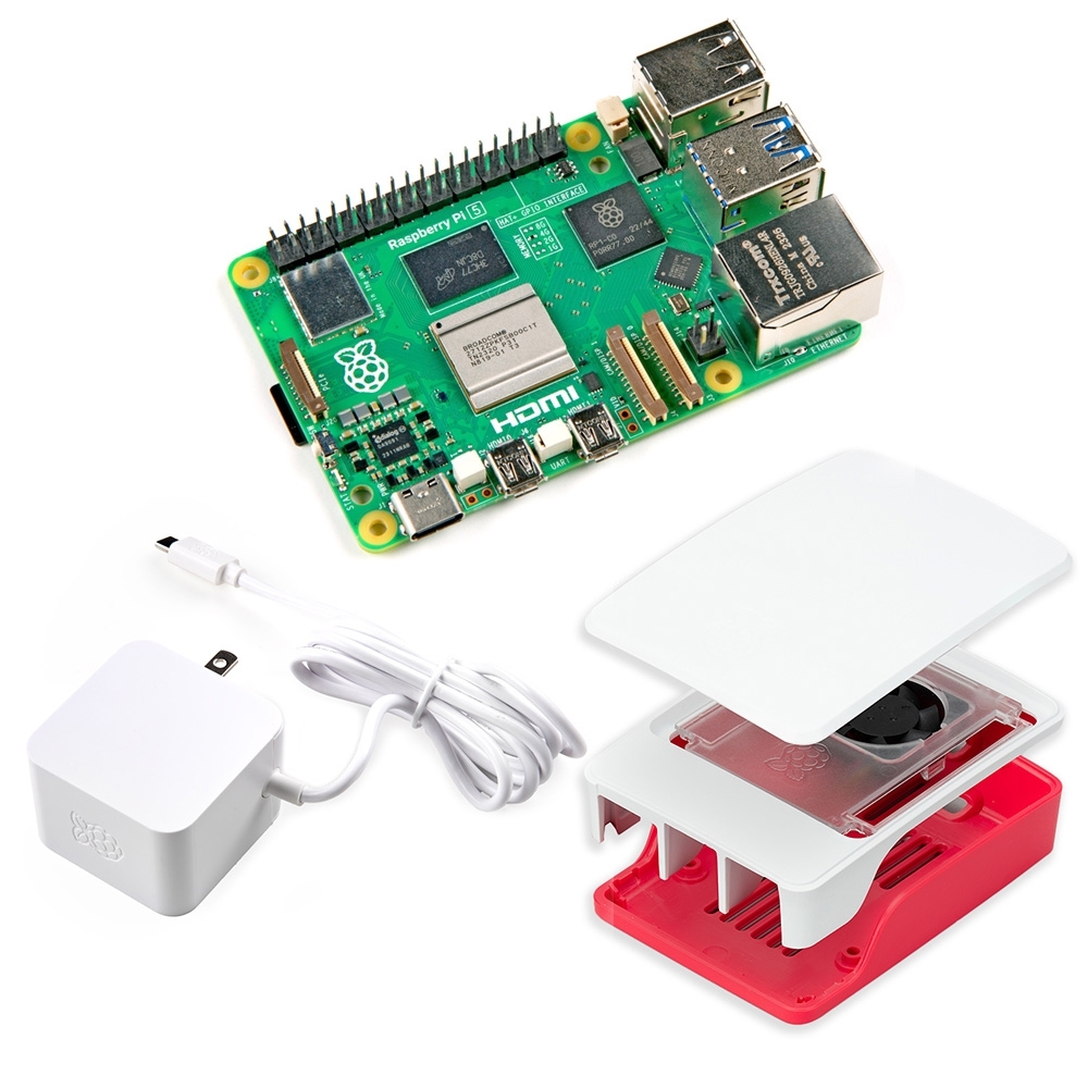 Raspberry Pi 5 Essential Kit - 4GB - SparkFun Electronics