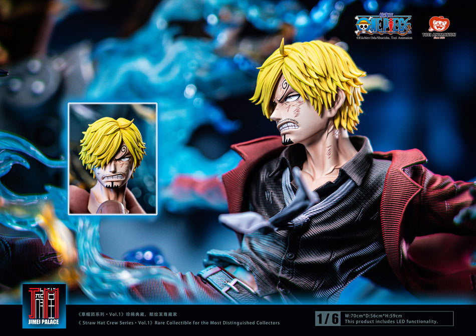One Piece - Sanji vs. Queen - Straw Hat Crew Vol 1. Statue - Spec