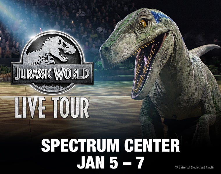 Jurassic World Live Tour | Spectrum Center Charlotte